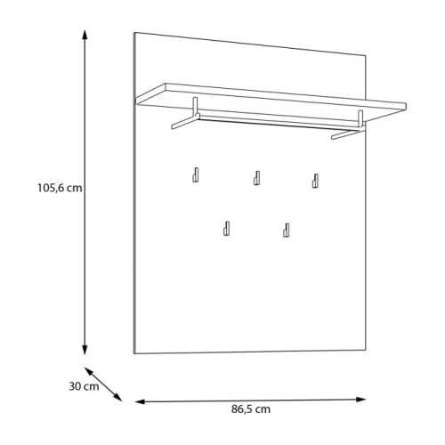 Wieszak do przedpokoju